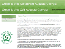 Tablet Screenshot of greenjacketaugustageorgia.com